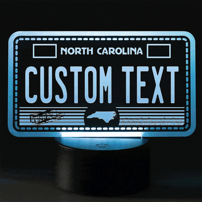 Led North Carolina License Plate Lamp