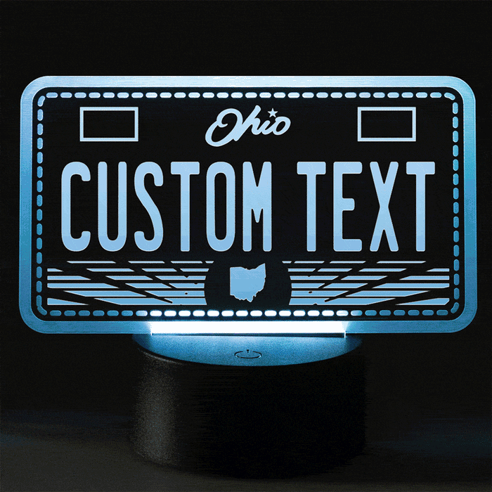 Led Ohio License Plate Lamp