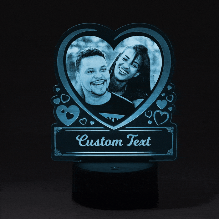 Heart Photo Led Lamp
