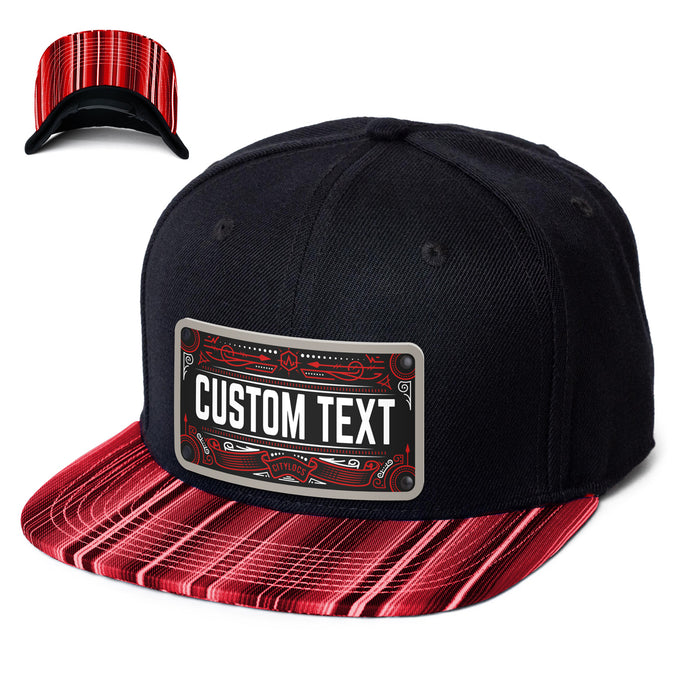 Red Sarape hat custom
