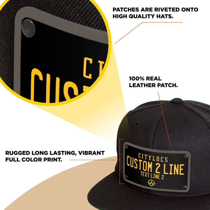 West Virginia Plate Hat