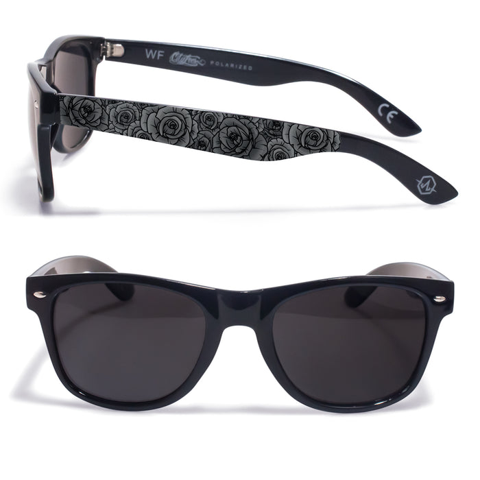 WF Black Rose Sunglasses