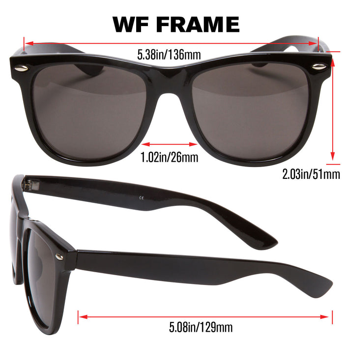 WF Black Rose Sunglasses