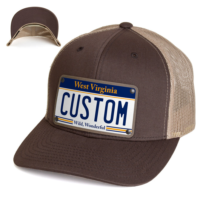 West Virginia Plate Hat