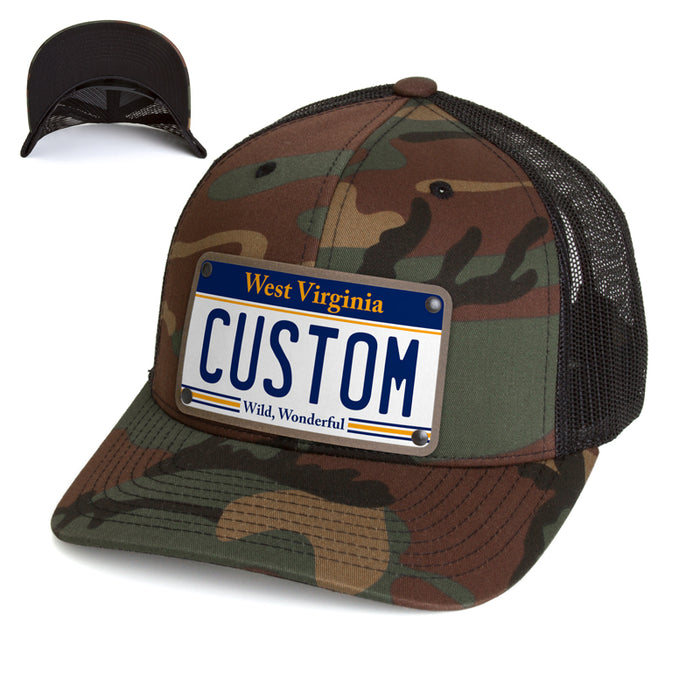 West Virginia Plate Hat