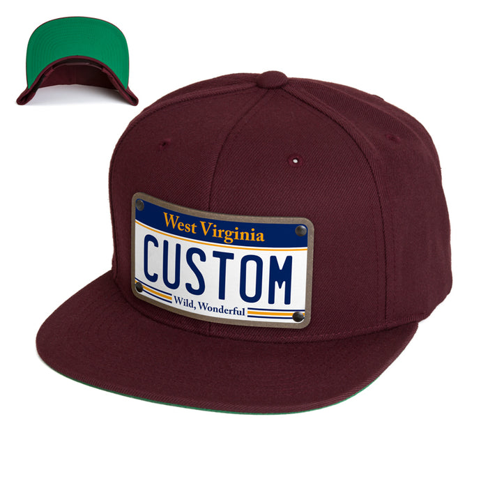 West Virginia Plate Hat