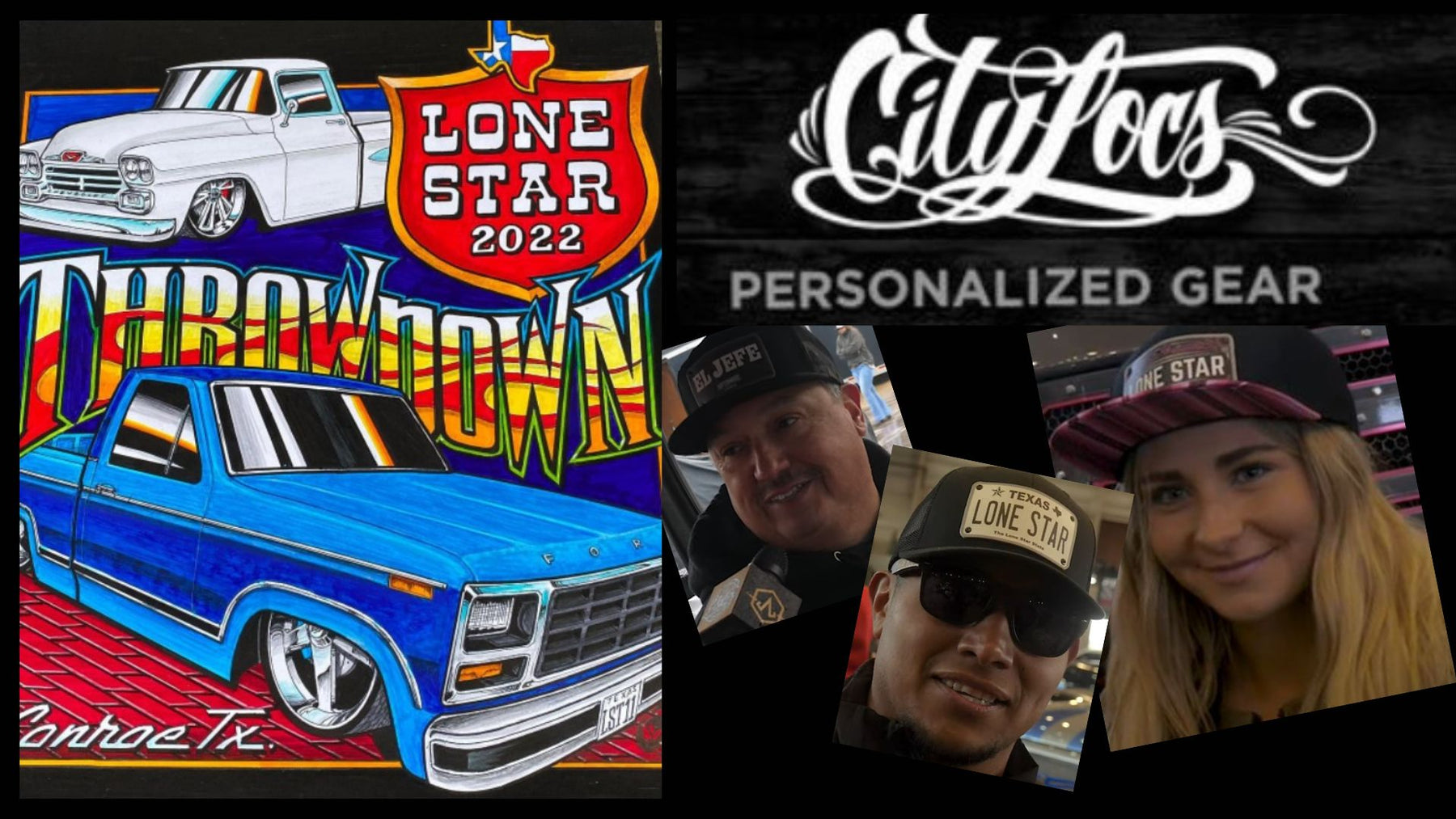 Citylocs Custom Hats At Lone Star Throwdown