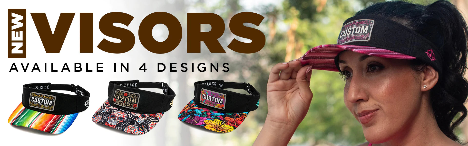 Custom Visor Hats — CityLocs