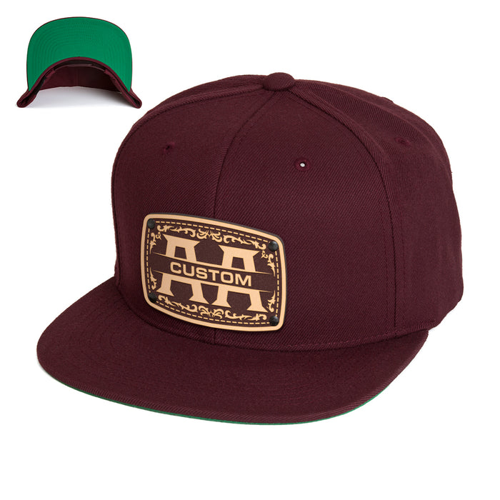 Engraved 2-Letter Monogram Custom Hat