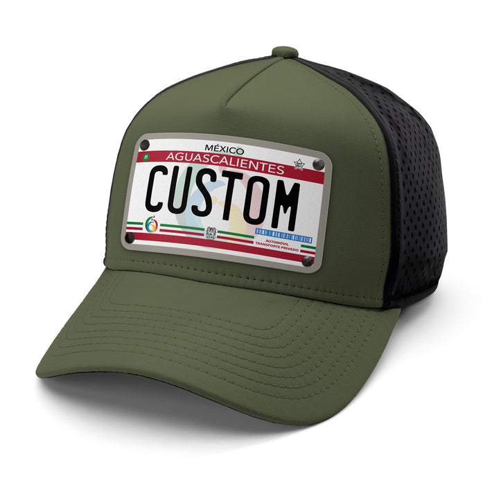 Aguascalientes License Plate Hat
