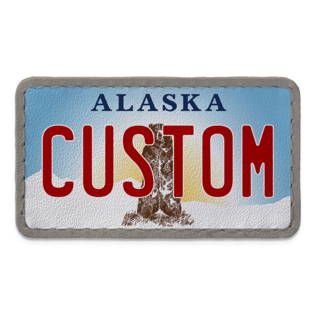 Swap Patch Alaska 2022 License Plate