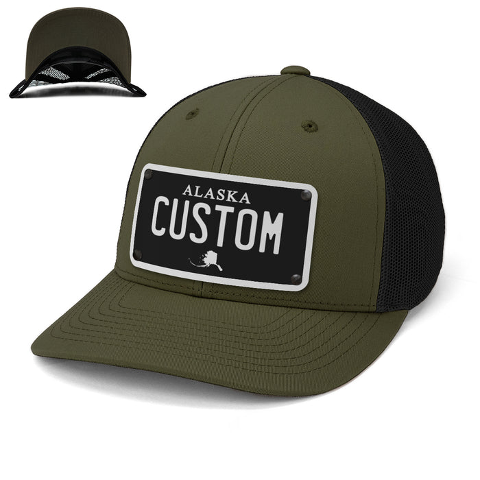 Alaska Blackout Plate Hat