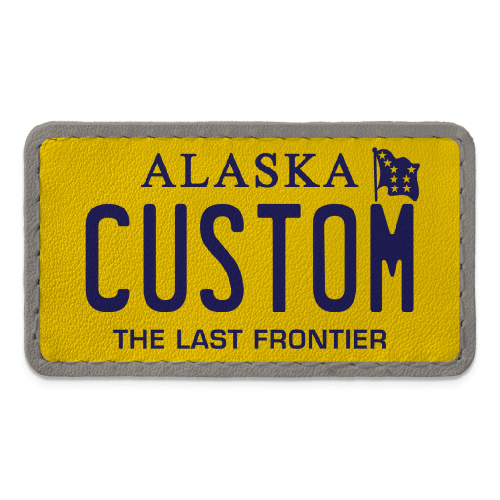 Swap Patch Alaska License Plate