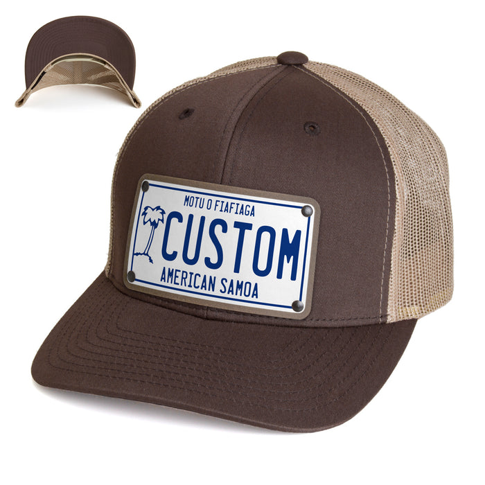 American Samoa Plate Hat