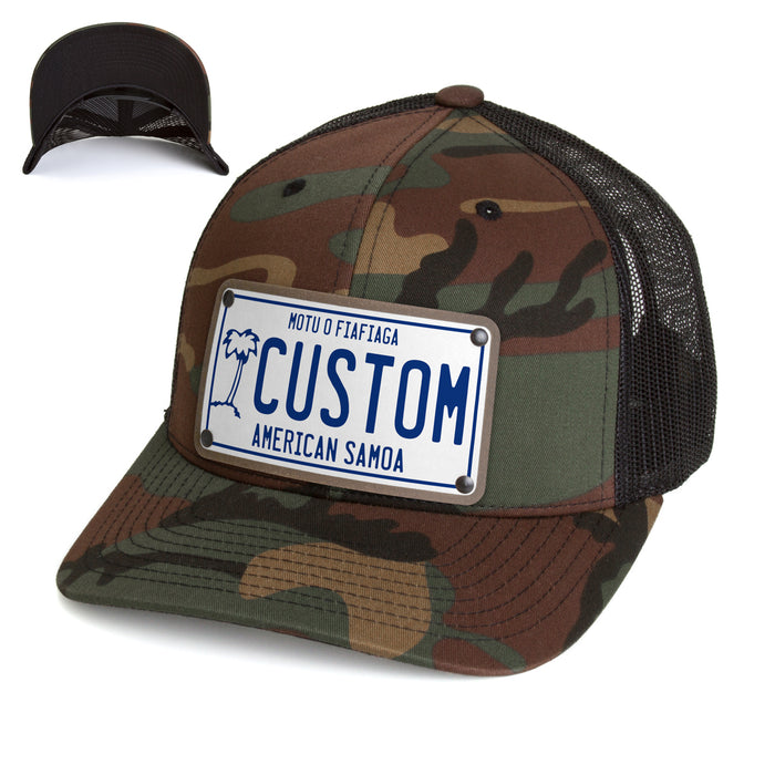 American Samoa Plate Hat