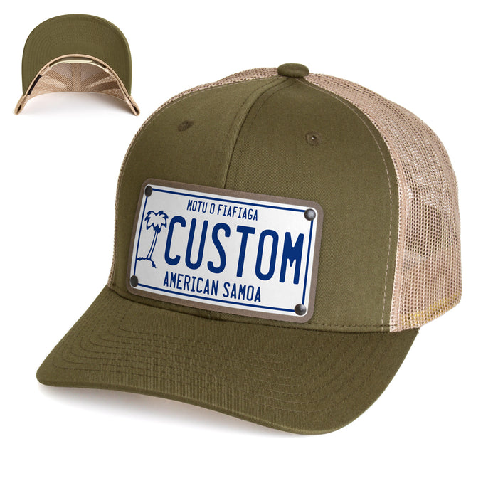 American Samoa Plate Hat