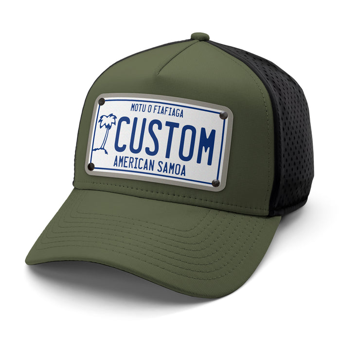 American Samoa Plate Hat