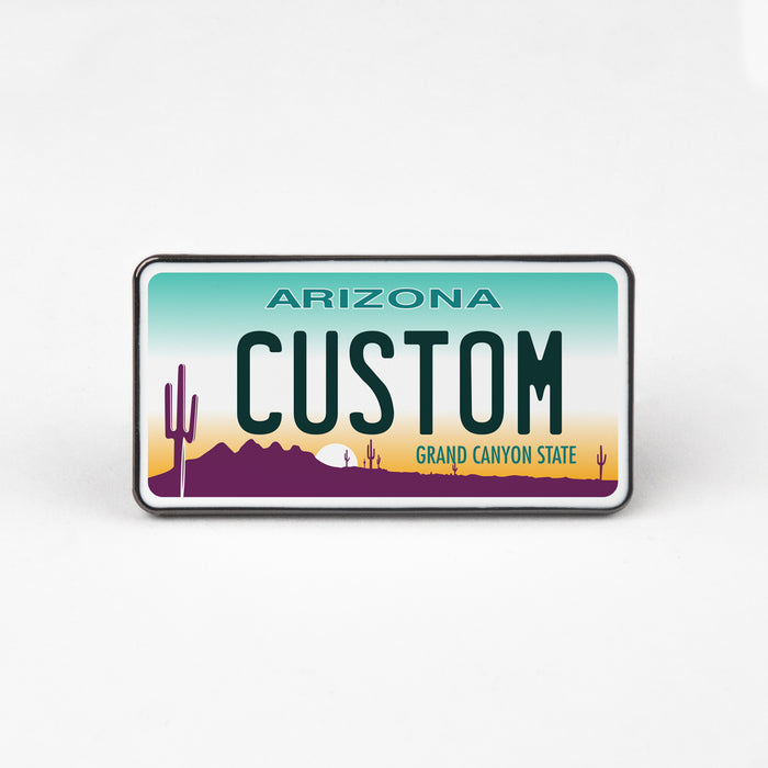 Arizona License Plate Enamel Pin