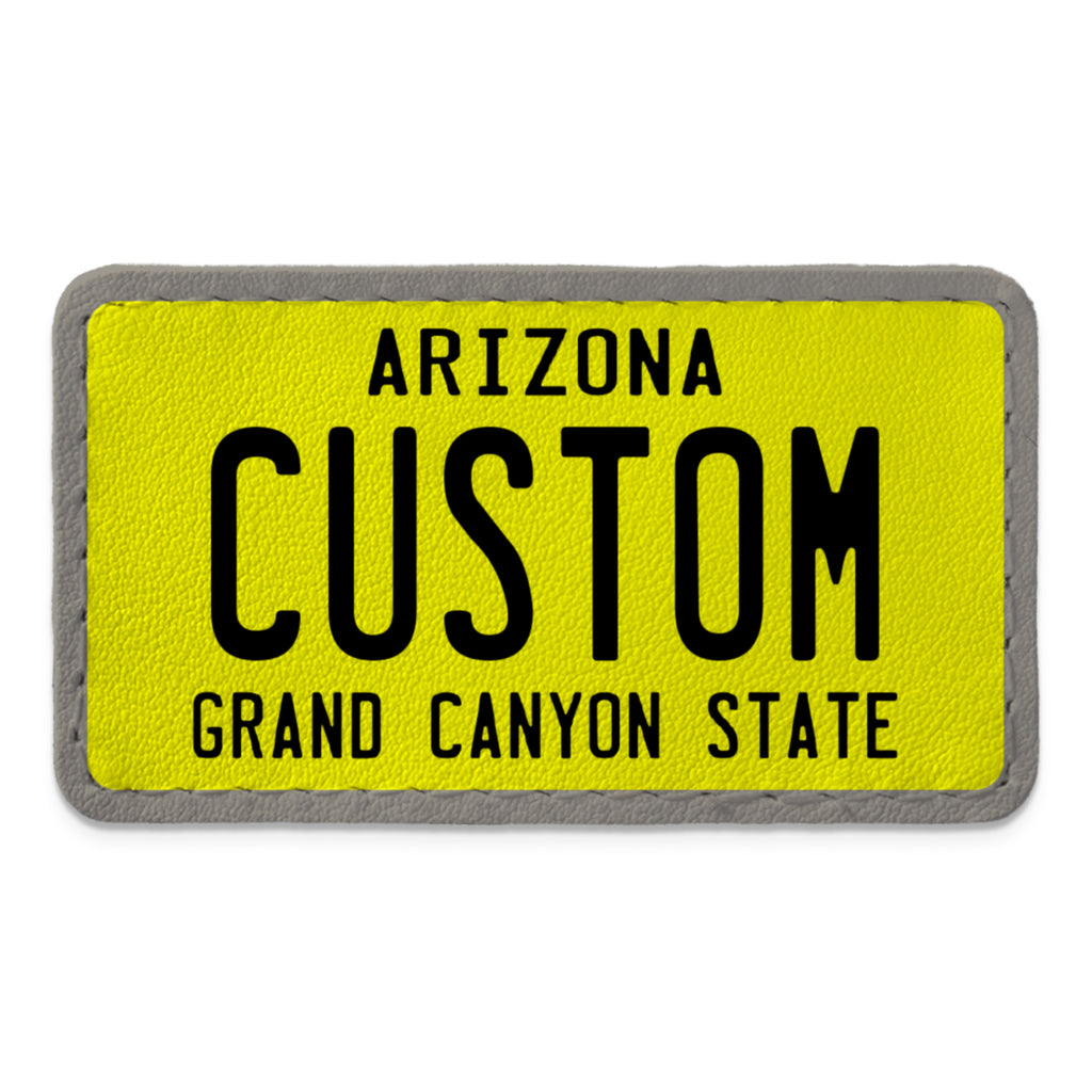 Swap Patch Arizona License Plate