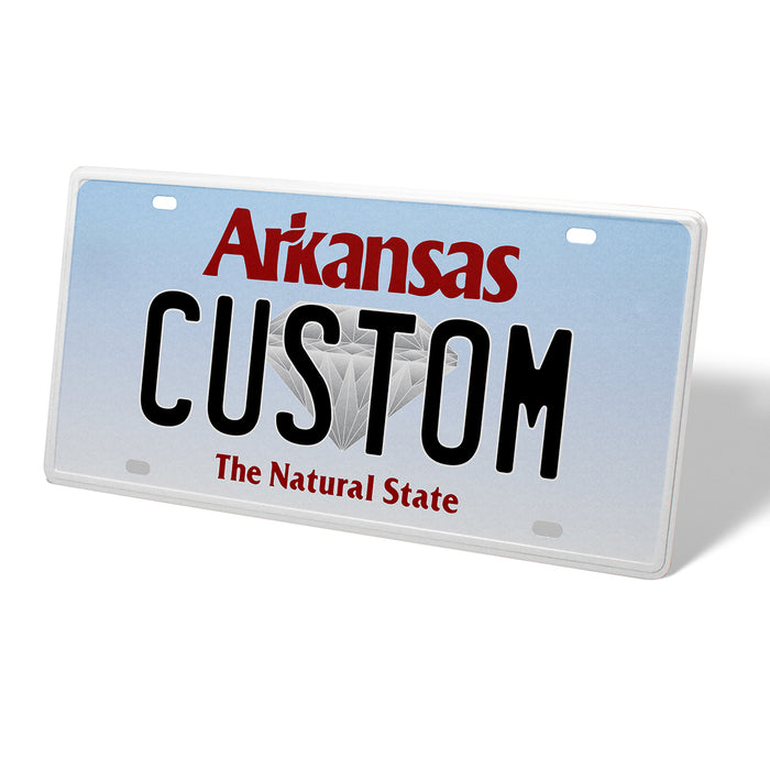 Arkansas Metal License Plate