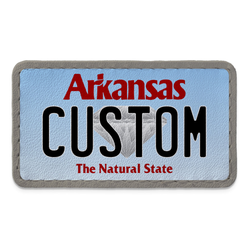 Swap Patch Arkansas License Plate