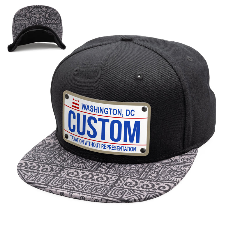 Washington DC Plate Hat