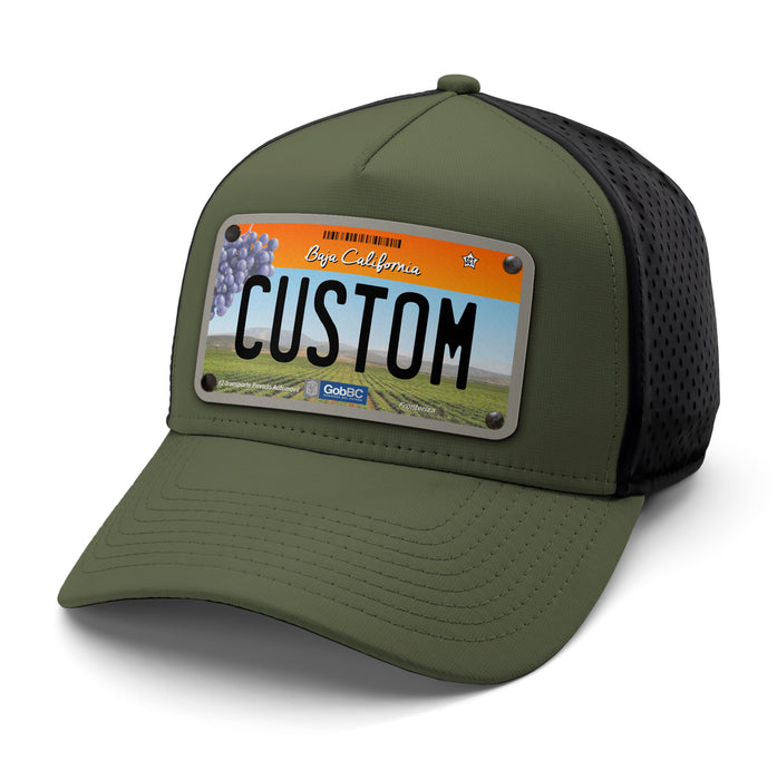 Baja California License Plate Hat