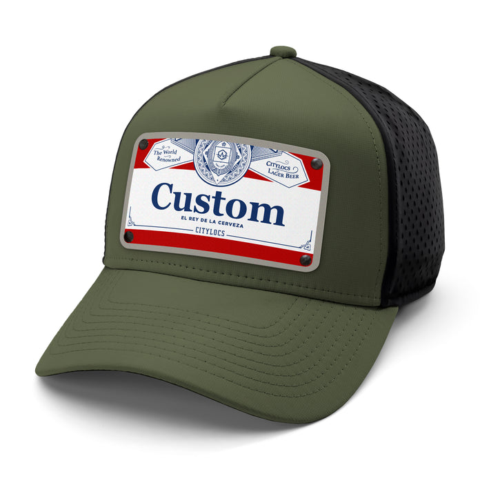 Wiser Beverage Label Custom Hat