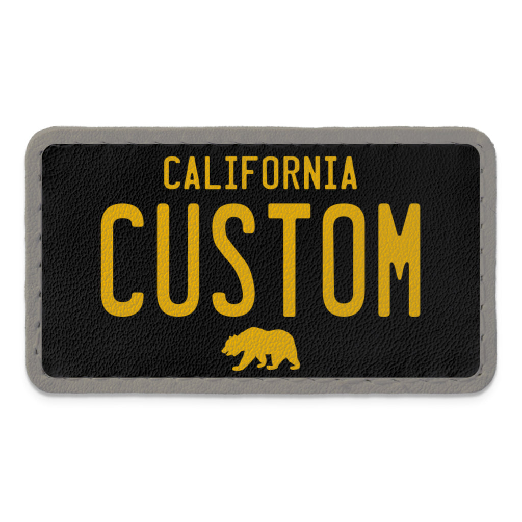 Swap Patch California 60's License Plate