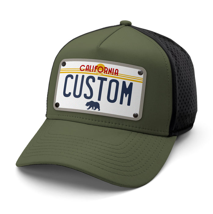 California Sunny Plate Hat