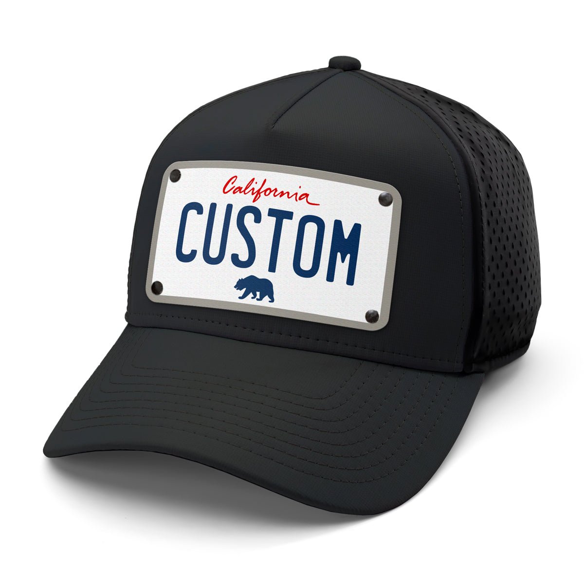 California White Plate Hat
