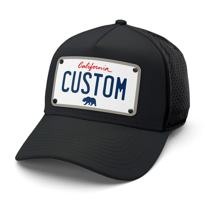 California White Plate Hat