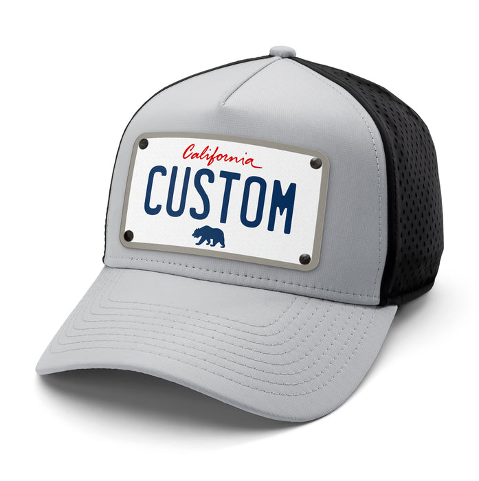 California White Plate Hat