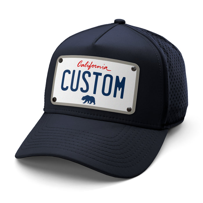 California White Plate Hat