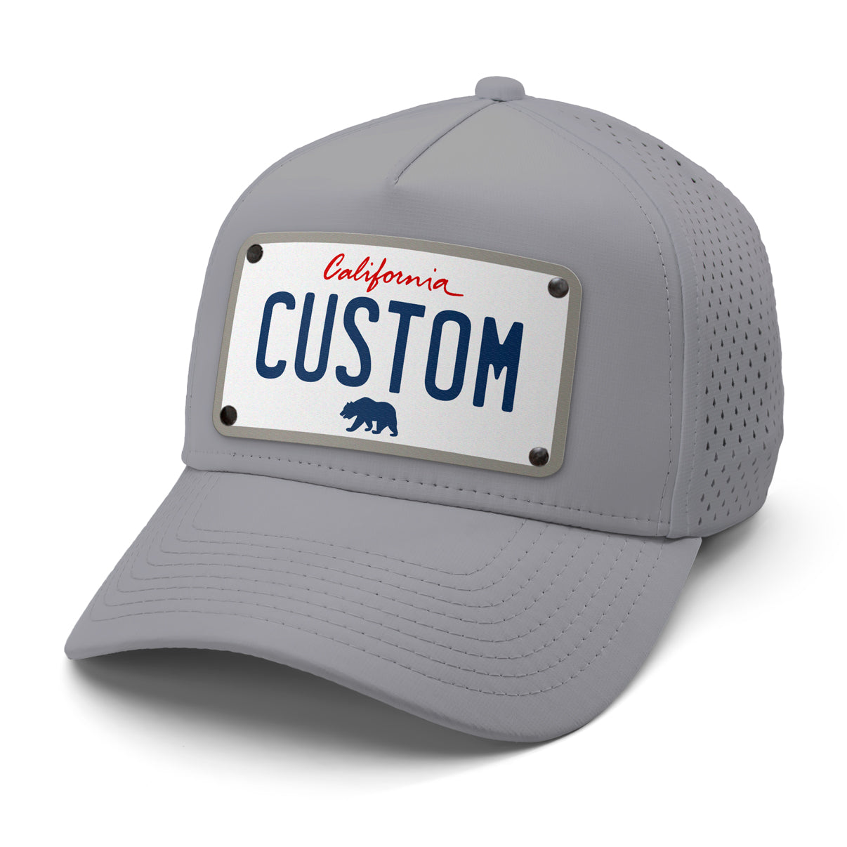 California White Plate Hat