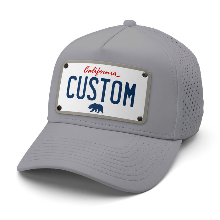California White Plate Hat