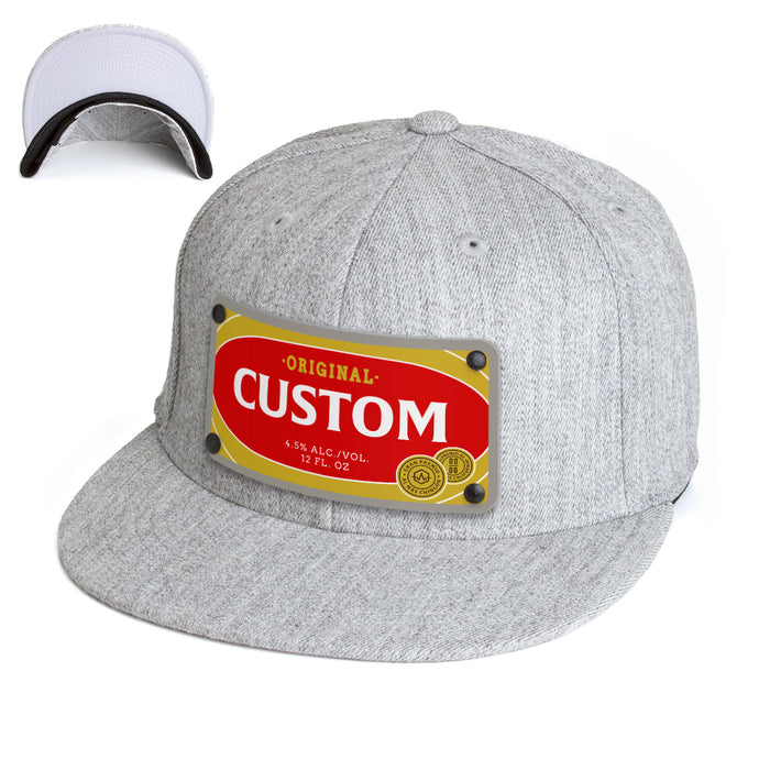 Blank Beverage Label Custom Hat