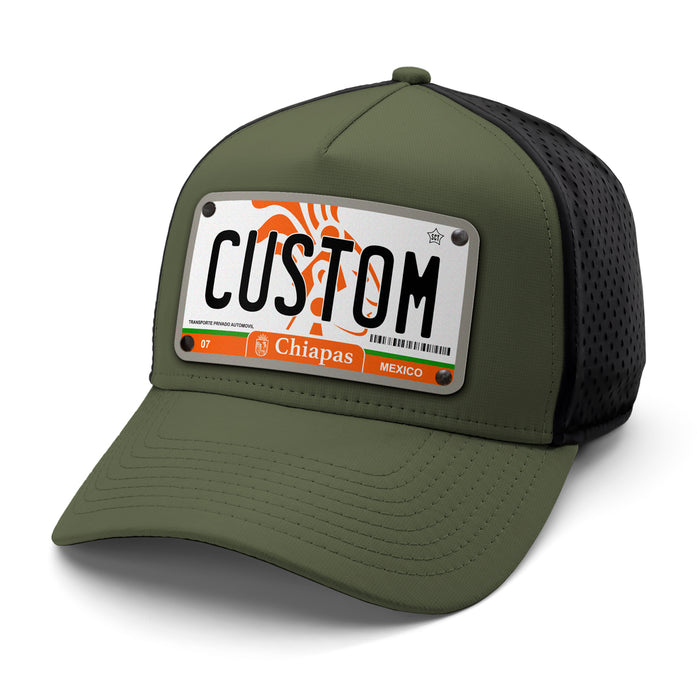 Chiapas License Plate Hat