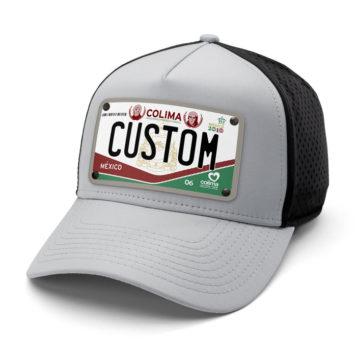 Colima License Plate Hat