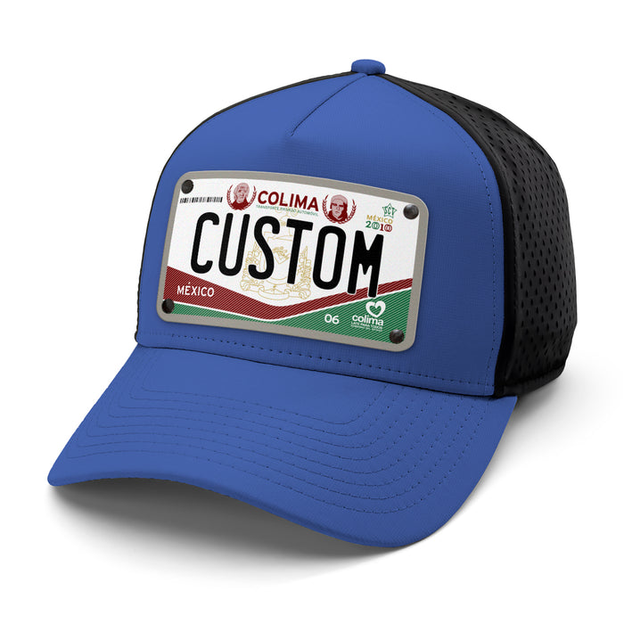 Colima License Plate Hat