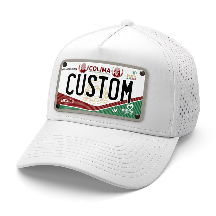Colima License Plate Hat