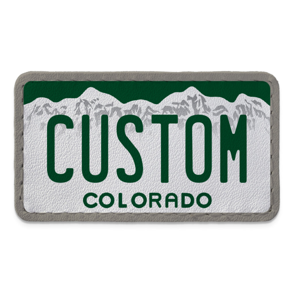 Swap Patch Colorado License Plate