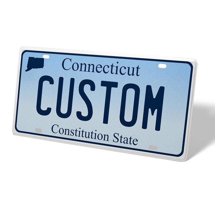 Connecticut Metal License Plate