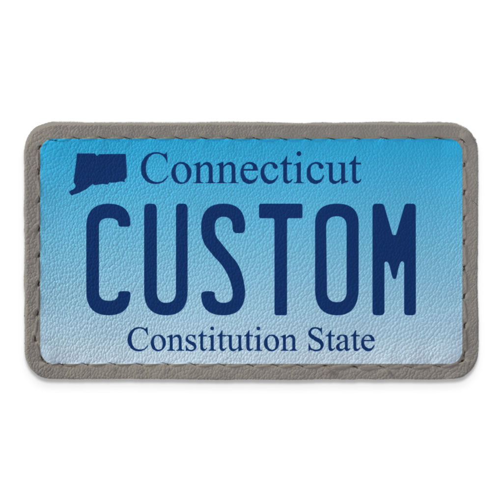 Swap Patch Connecticut License Plate