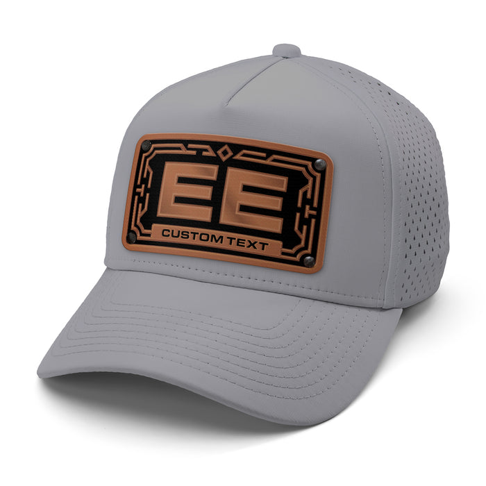 Copper 2-Letter Monogram Custom Hat