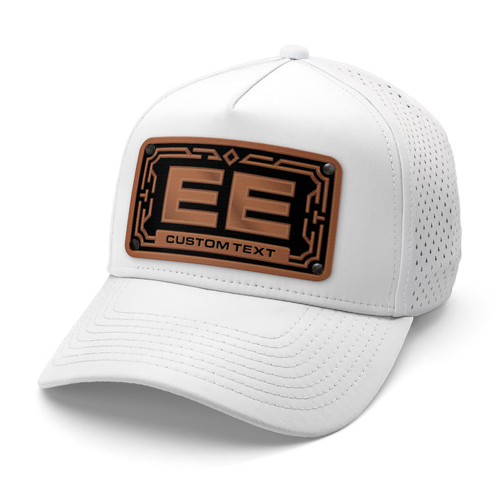 Copper 2-Letter Monogram Custom Hat