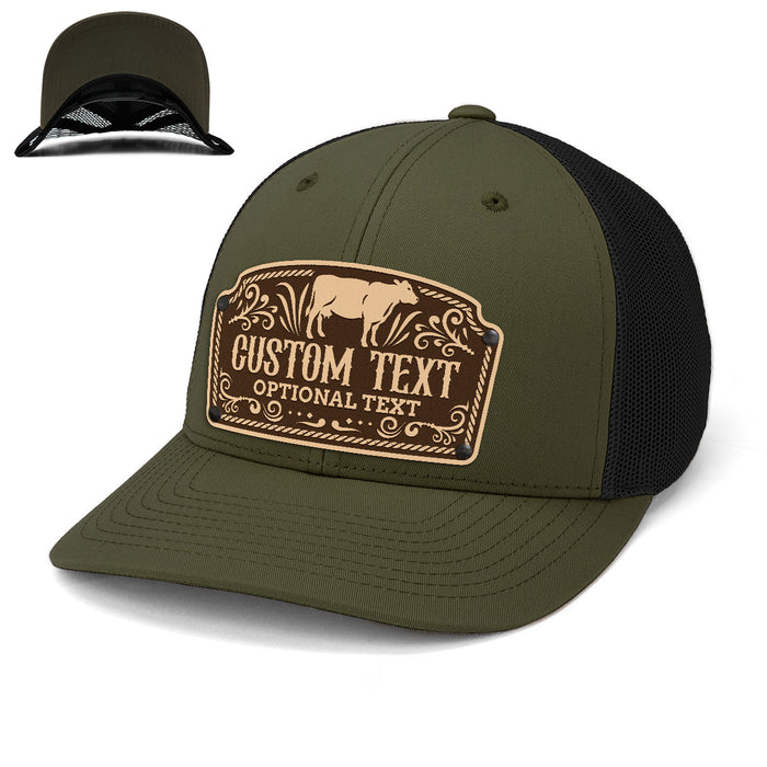 Cow Custom Hat