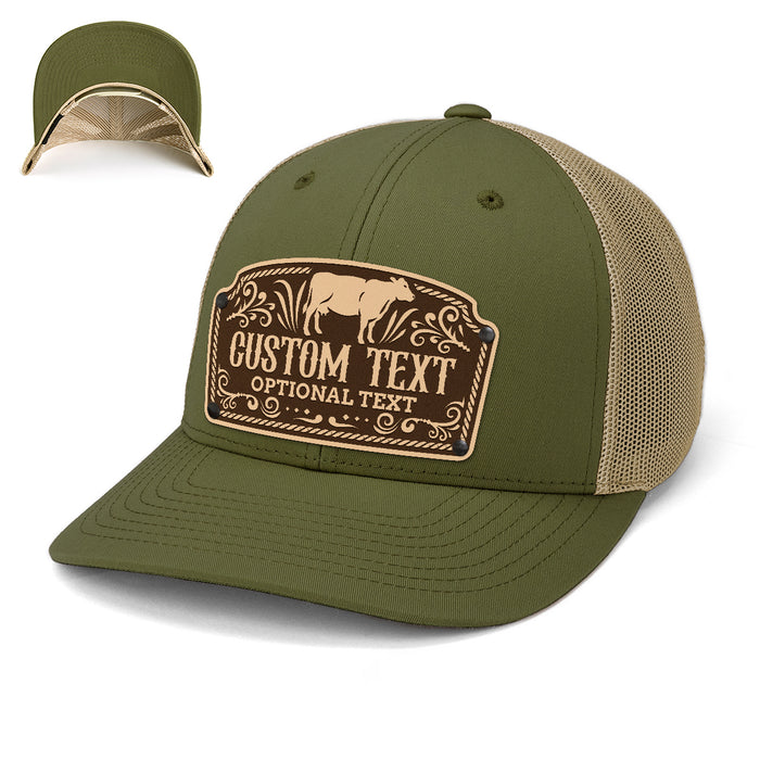 Cow Custom Hat