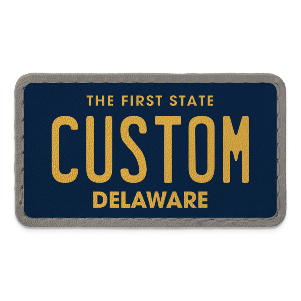 Swap Patch Delaware License Plate