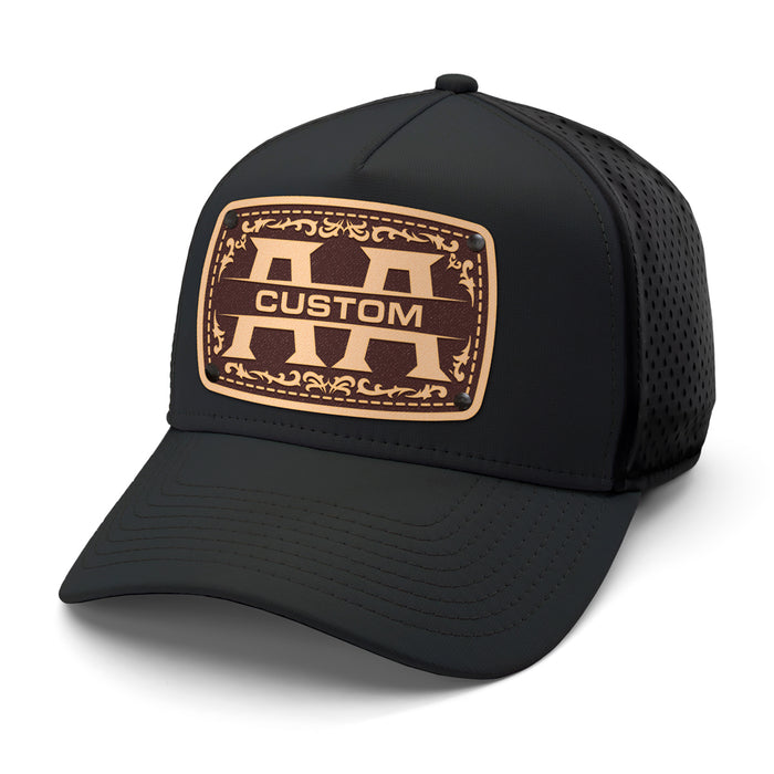 Engraved 2-Letter Monogram Custom Hat